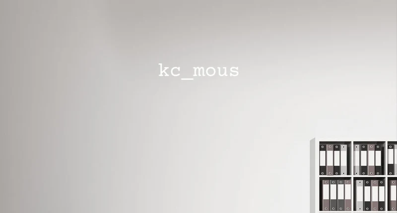 Custom text: kc_mous