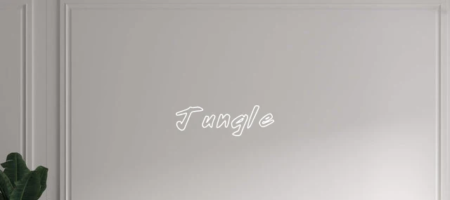 Custom text: Jungle