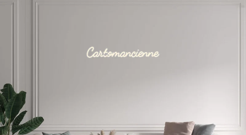 Custom text: Cartomancienne