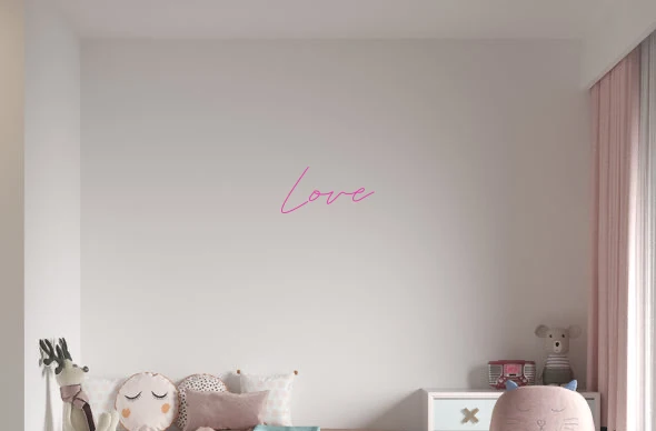 Custom text: Love