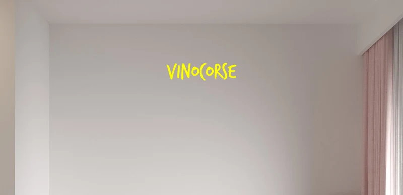 Custom text: Vinocorse