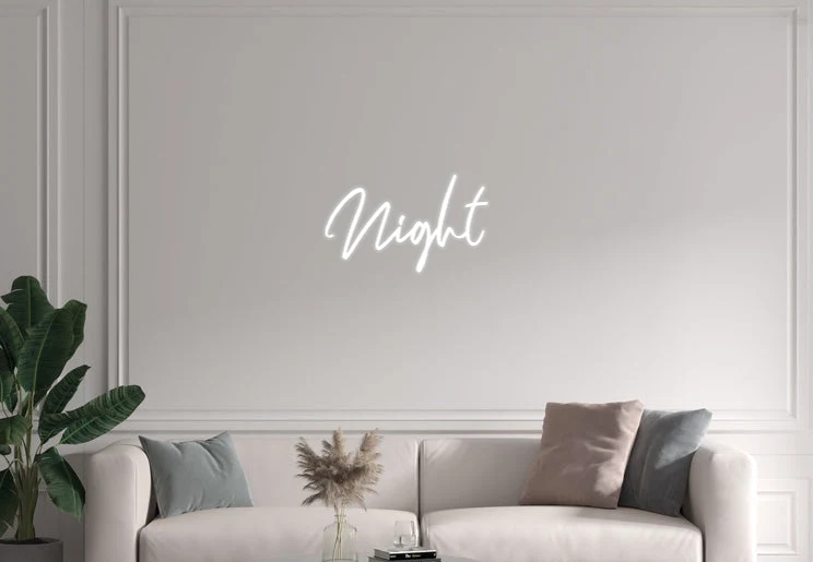 Custom text: Night