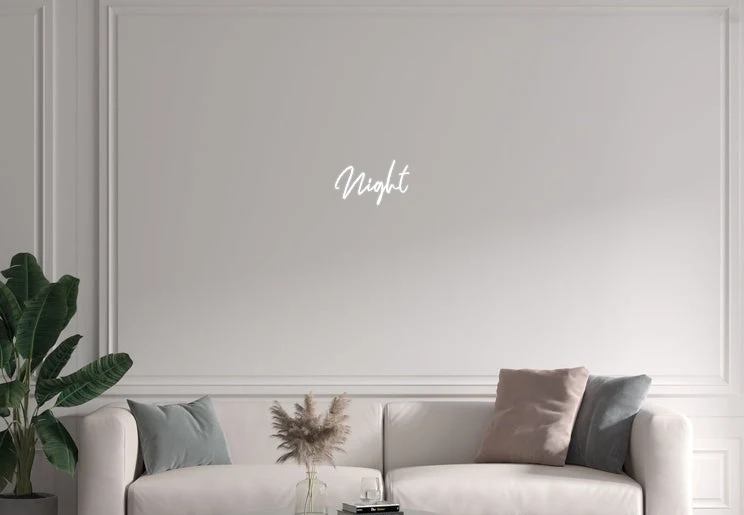 Custom text: Night