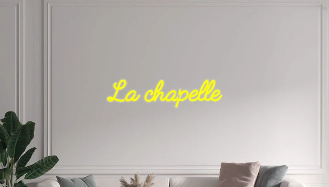 Custom text: La chapelle