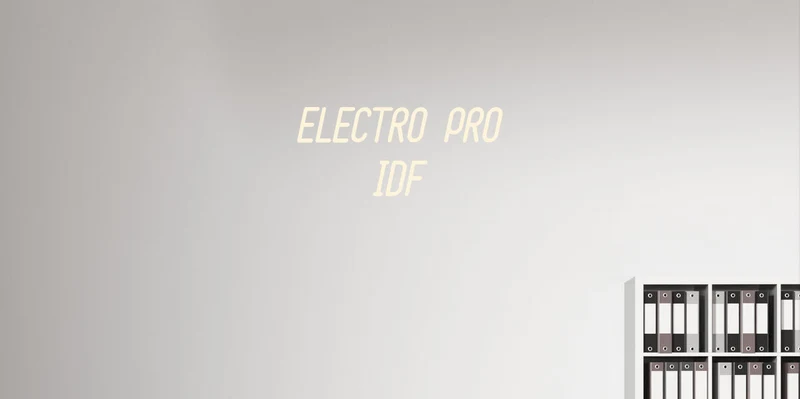 Custom text: ELECTRO PRO IDF
