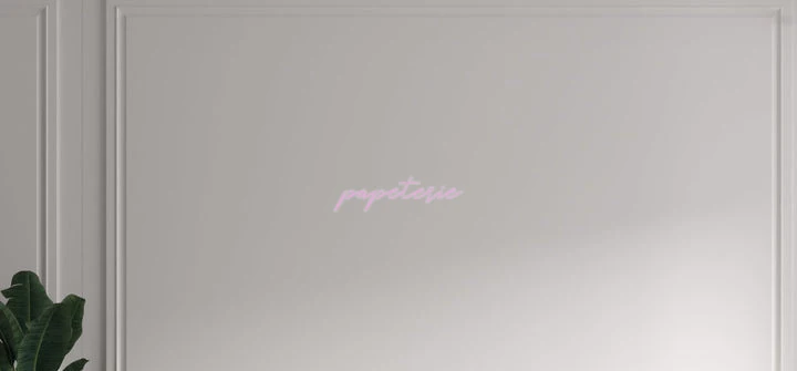 Custom text: papeterie
