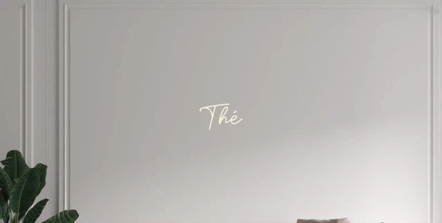 Custom text: Thé