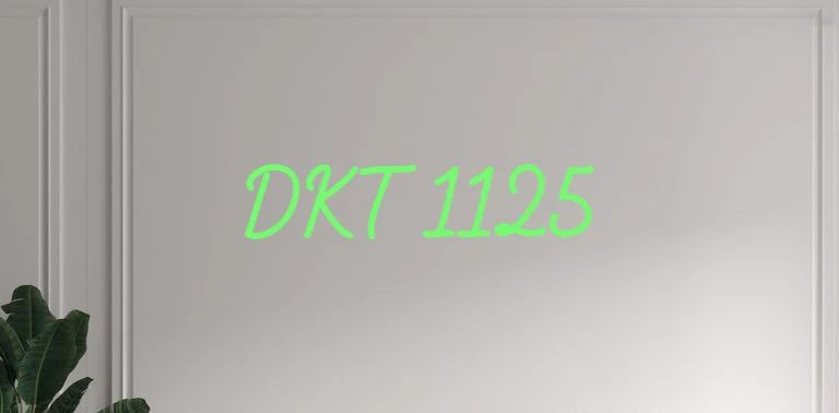 Custom text: DKT 1125