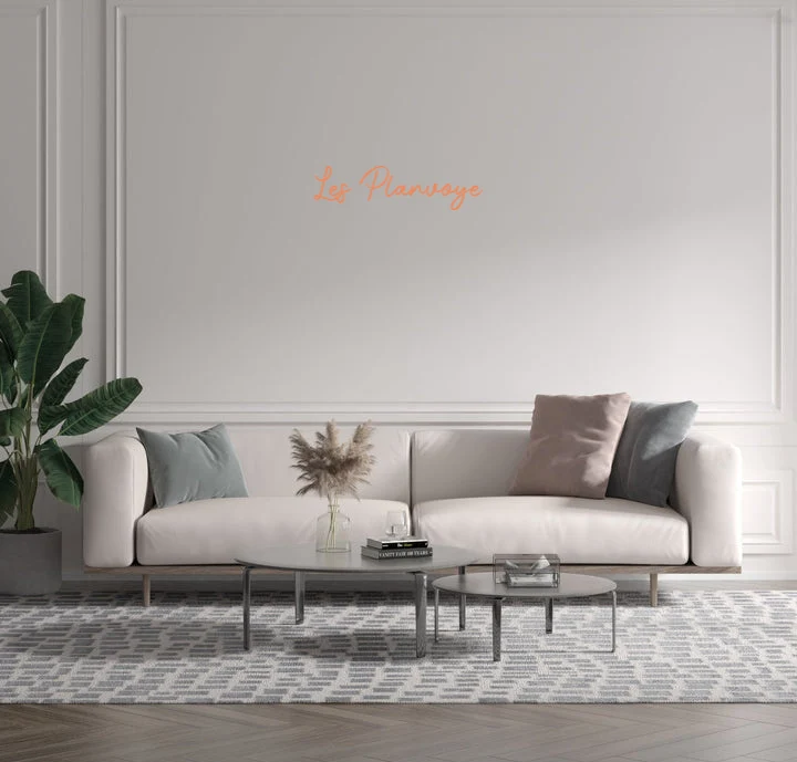 Custom text: Les Planvoye