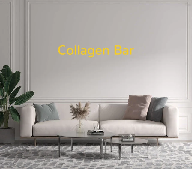 Custom text: Collagen Bar
