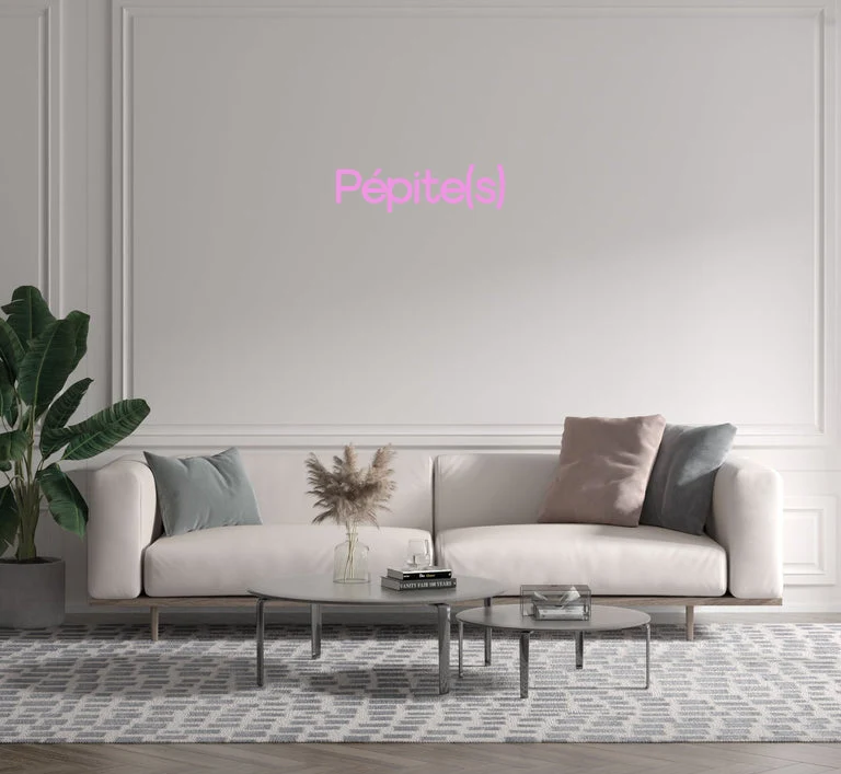 Custom text: Pépite(s)