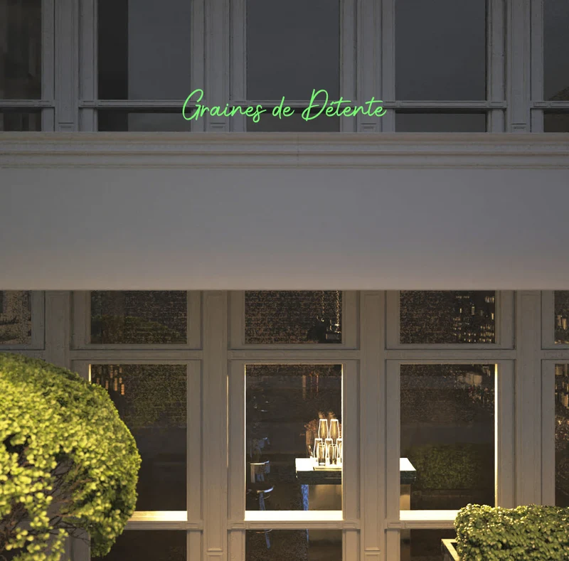 Custom text: Graines de Détente
