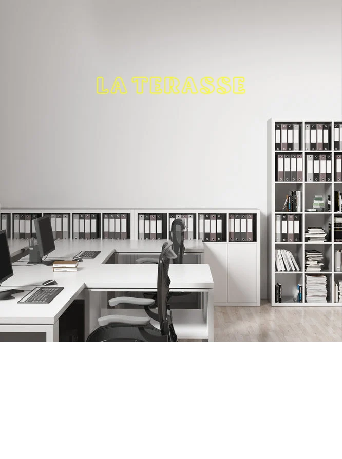 Custom text: LA TERASSE