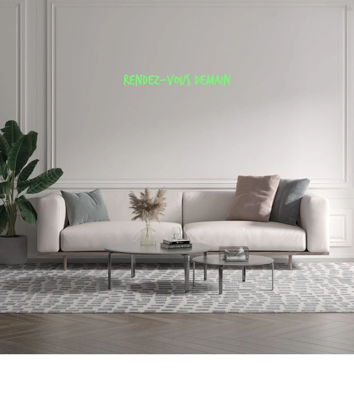 Custom text: Rendez-Vous Demain