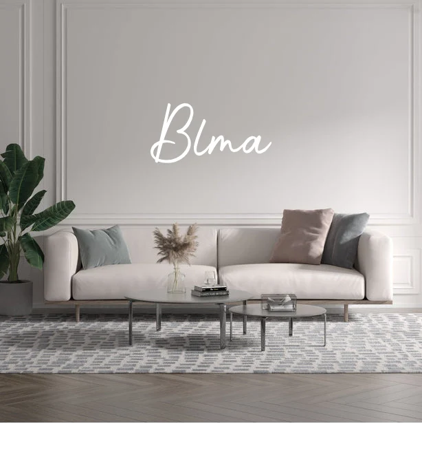 Custom text: Blma