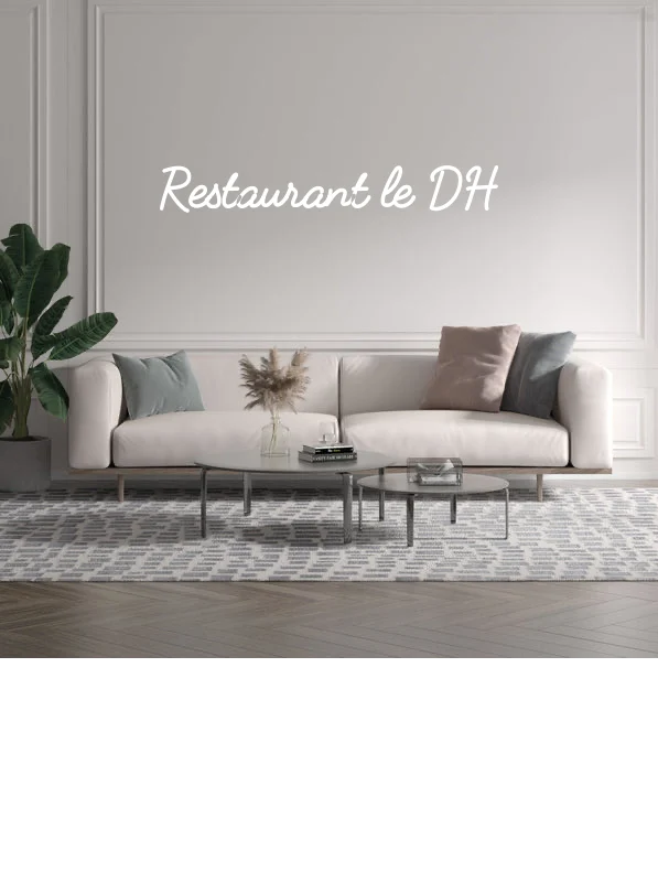 Custom text: Restaurant le DH