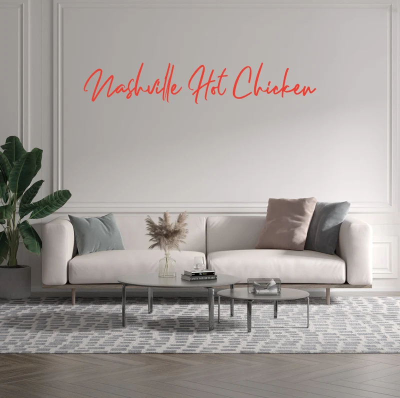 Custom text: Nashville Hot Chicken