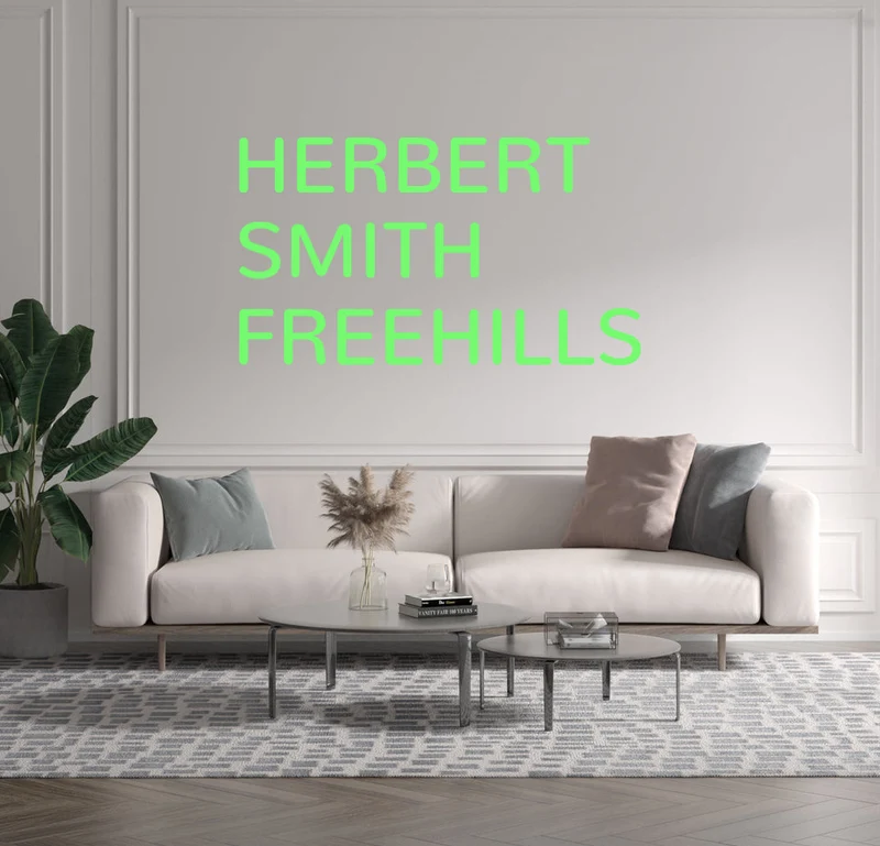 Custom text: HERBERT SMITH FREEHILLS