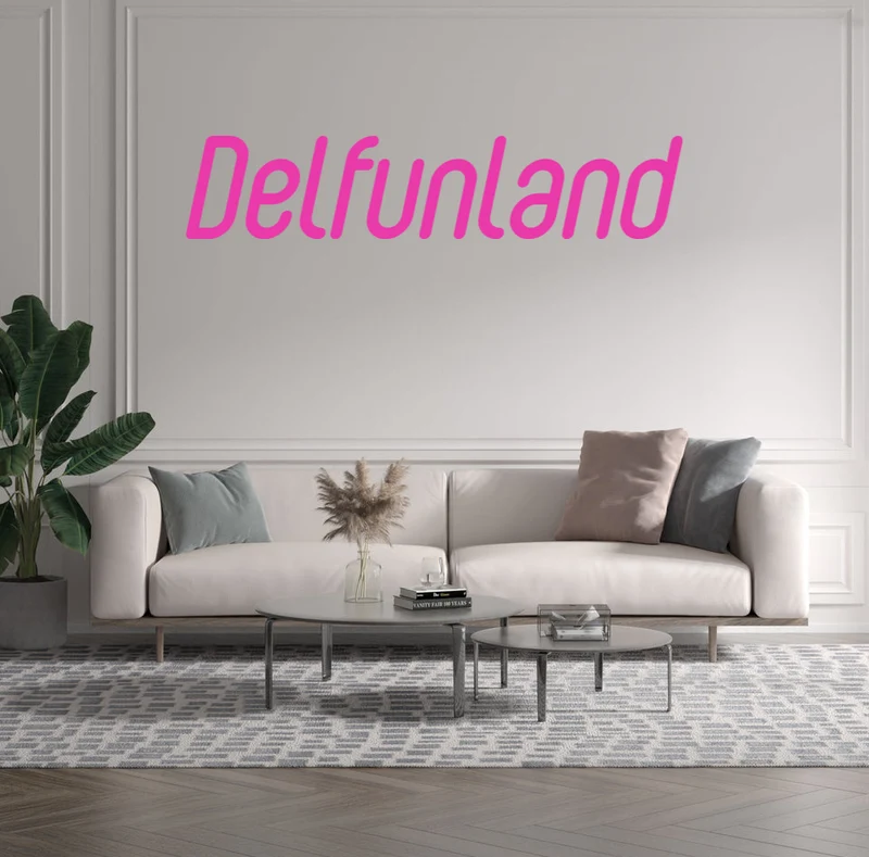 Custom text: Delfunland
