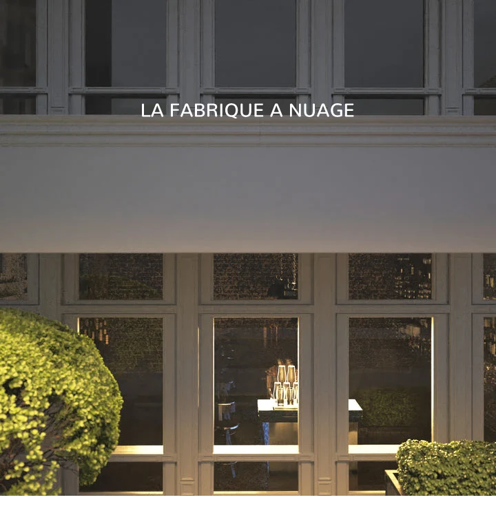 Custom text: LA FABRIQUE A NUAGE