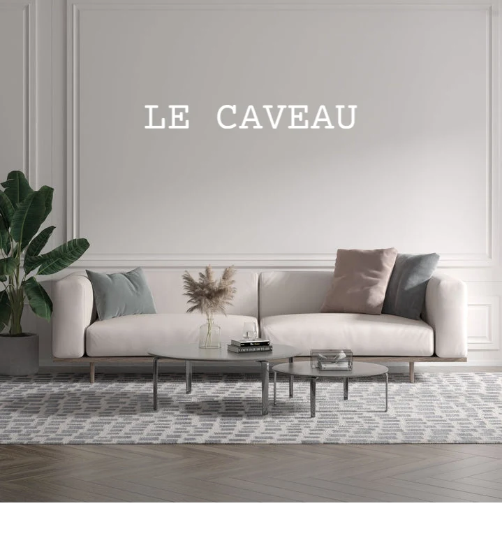Custom text: LE CAVEAU