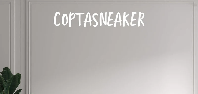 Custom text: COPTASNEAKER