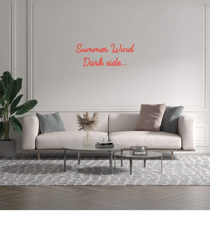 Custom text: Summer Wind Dark side...