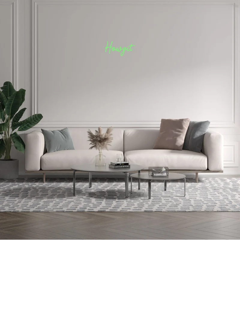 Custom text: Howzit