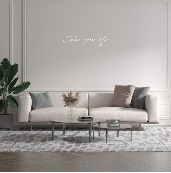 Custom text: Color your life
