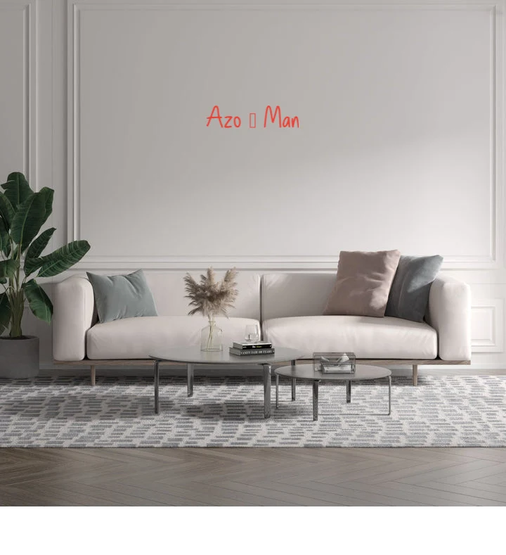 Custom text: Azo - Man