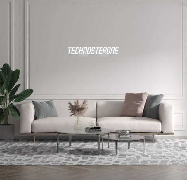 Custom text: TECHNOSTERONE