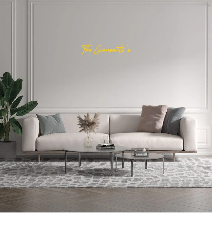 Custom text: The Giansanti's