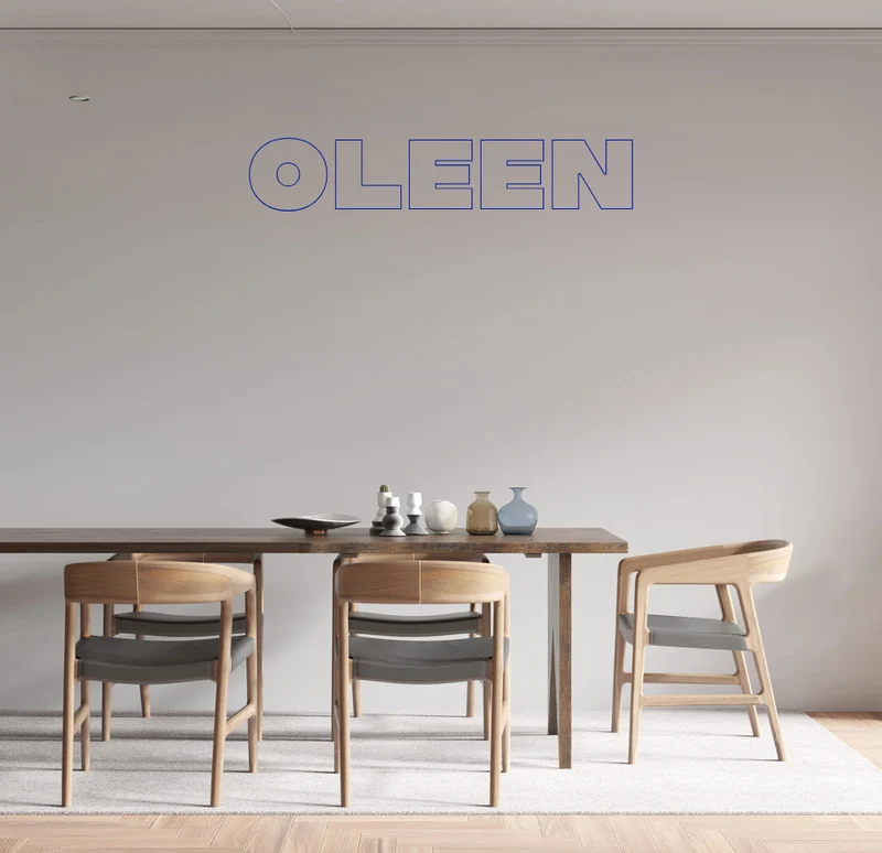 Custom text: Oleen