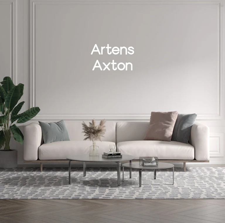 Custom text: Artens Axton