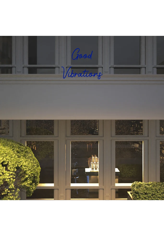 Custom text: Good Vibrations