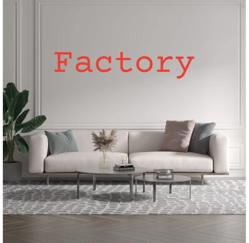 Custom text: Factory