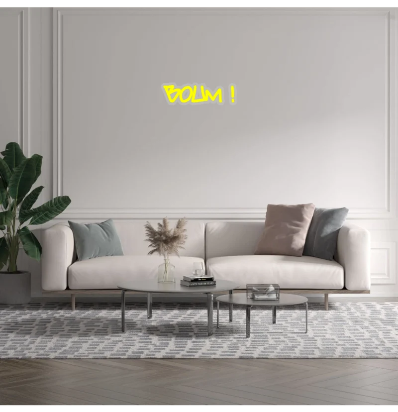 Custom text: BOUM !
