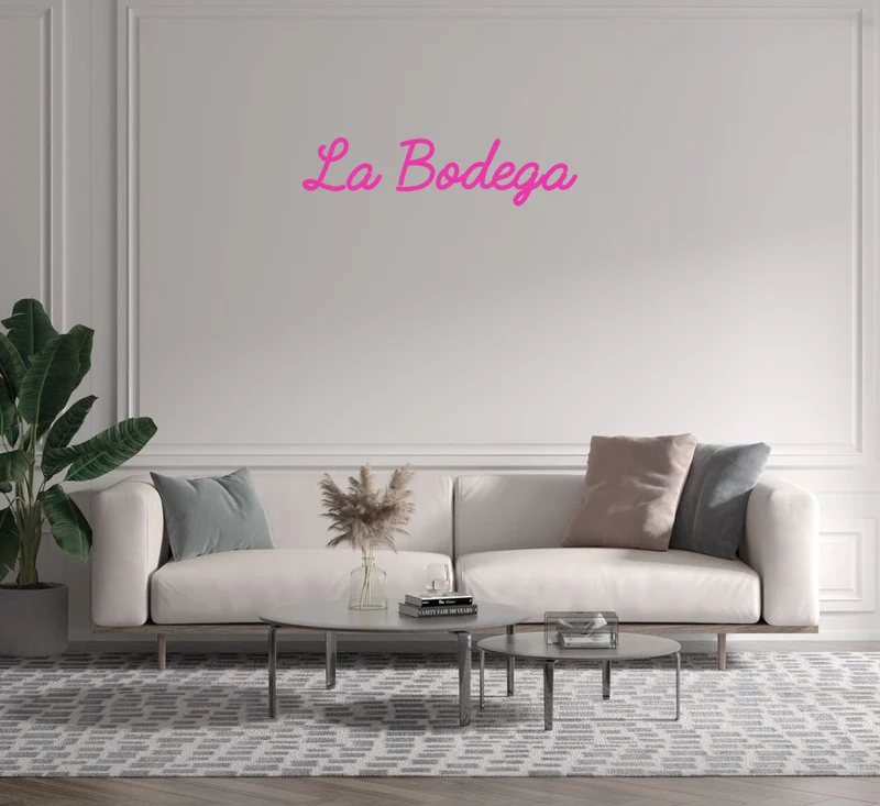 Custom text: La Bodega