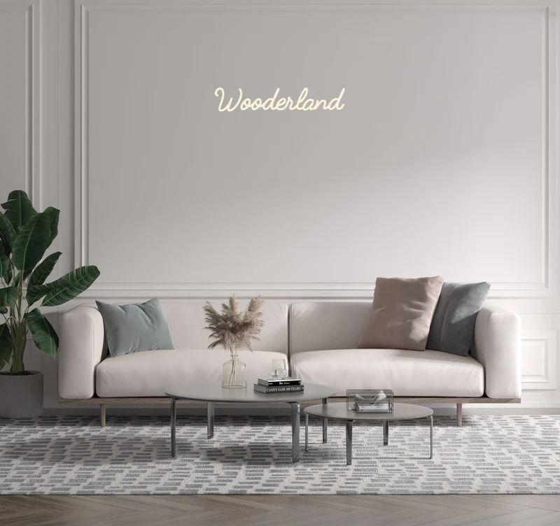 Custom text: Wooderland