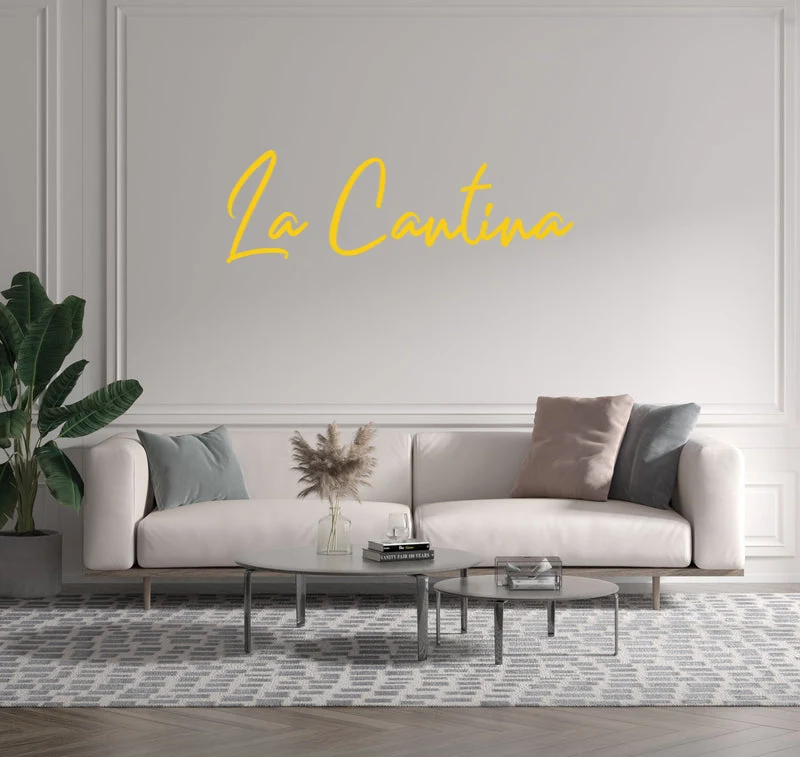 Custom text: La Cantina