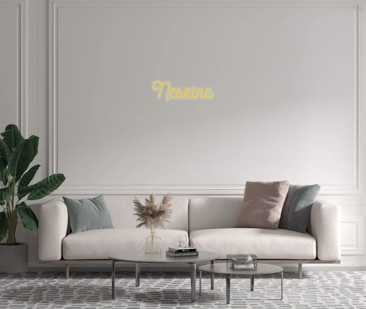 Custom text: Nesrine