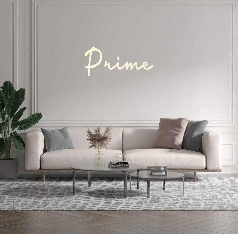 Custom text: Prime