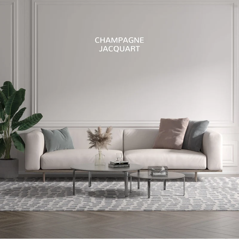 Custom text: CHAMPAGNE JACQUART