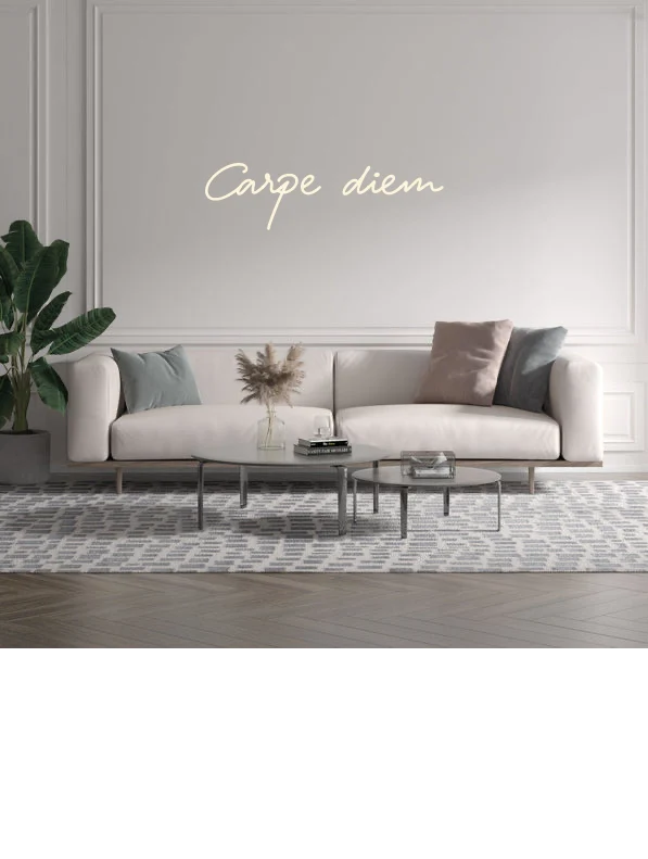 Custom text: Carpe diem