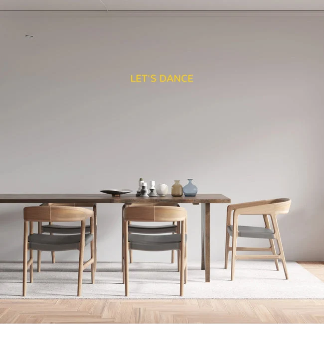 Custom text: LET'S DANCE