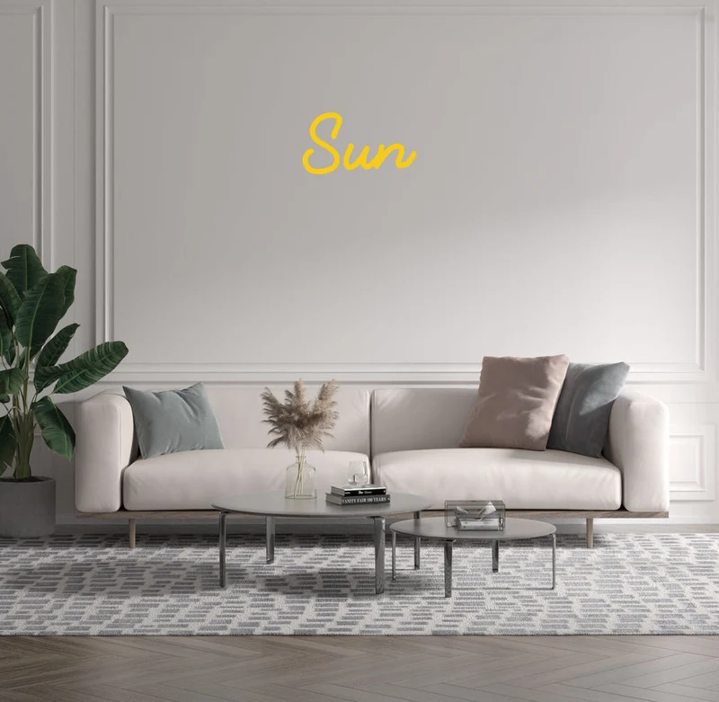 Custom text: Sun
