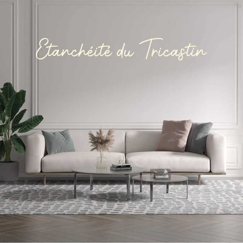 Custom text: Etanchéité du Tricastin