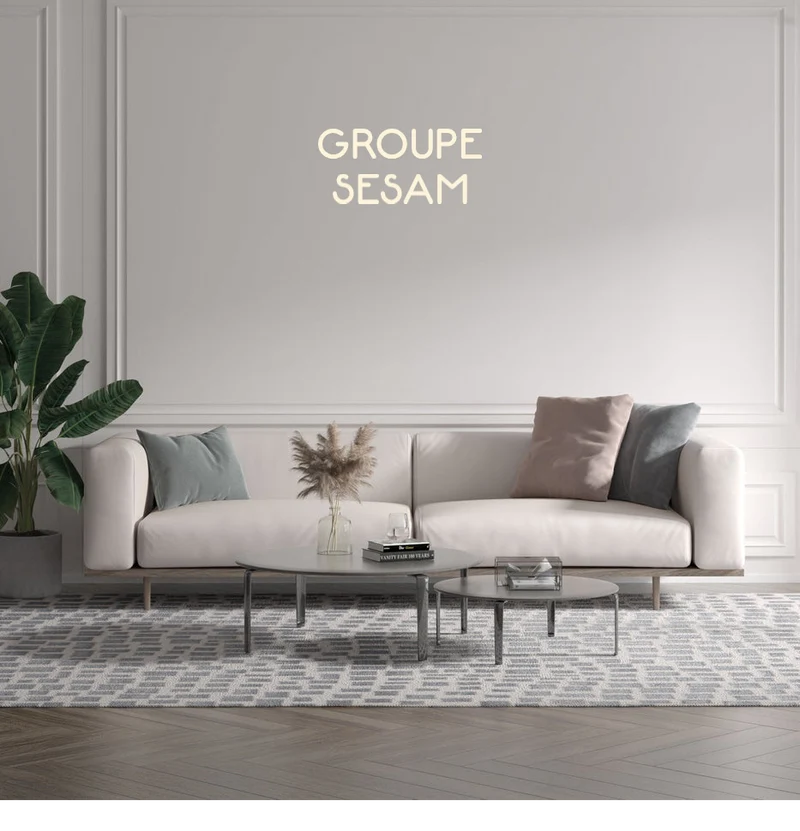 Custom text: GROUPE SESAM
