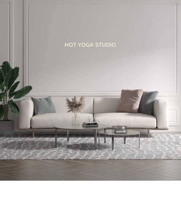 Custom text: HOT YOGA STUDIO