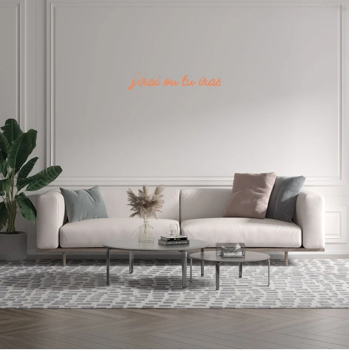 Custom text: j'irai ou tu iras